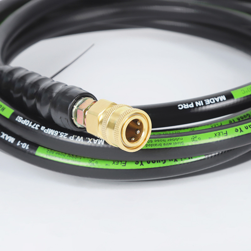 Pralka samochodowa pod wysokim ciśnieniem pistolet wodny zaadaptowany do węża ścieków