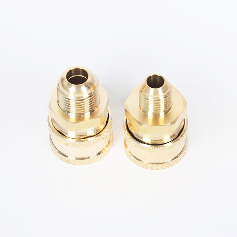 Maszyna do czyszczenia pralki samochodowej wysokociśnieniowej miedziana 3/8 szybka wtyczka