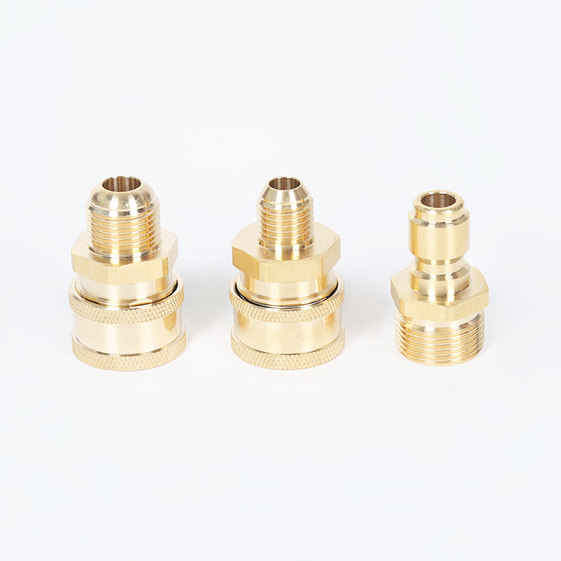 Maszyna do czyszczenia pralki samochodowej wysokociśnieniowej miedziana 3/8 szybka wtyczka