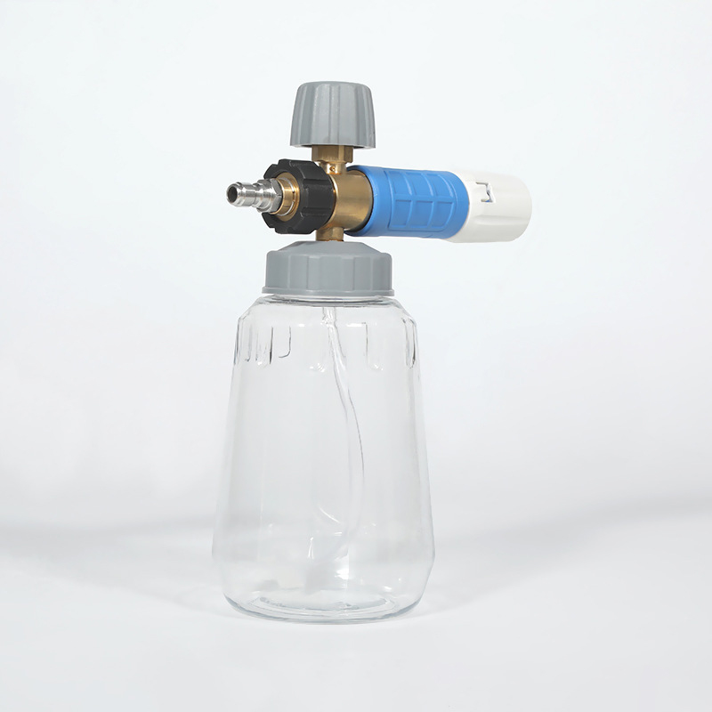 Komercyjne przezroczyste pod wysokim ciśnieniem do mycia samochodowego PA duży garnek z pianki ustnej