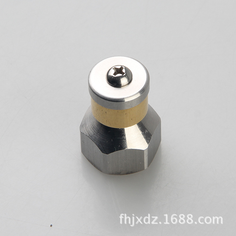 Rura nierdzewna czyszczenie rur chłodzących spray pyłek dyszą pod wysokim ciśnieniem