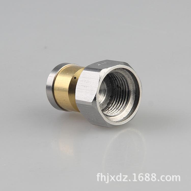 Rura nierdzewna czyszczenie rur chłodzących spray pyłek dyszą pod wysokim ciśnieniem